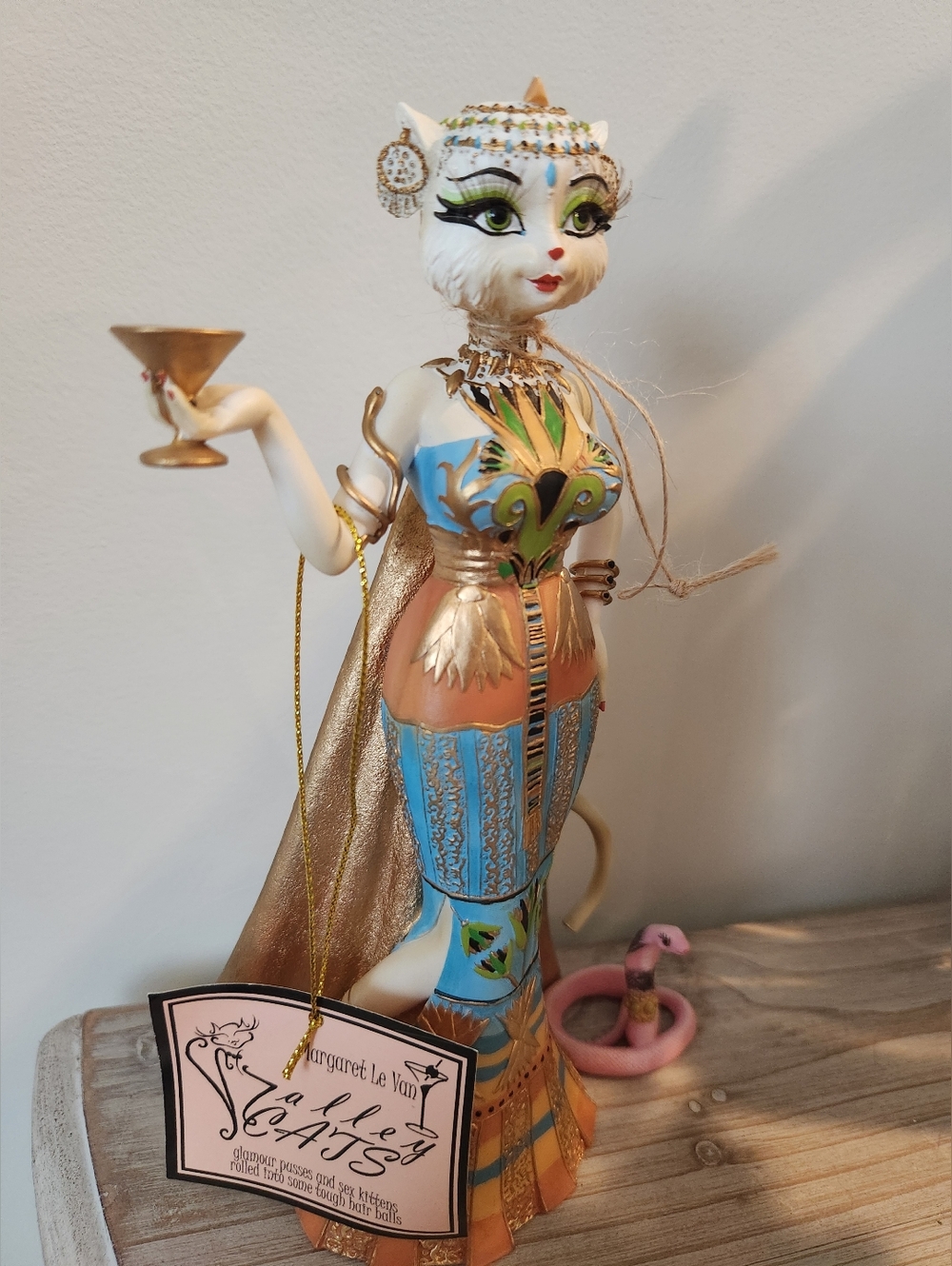 Margaret Le Van Alley Cats Kittypatra Queen Figurine - Picture 3 of 7
